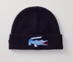 Gorro Lacoste unisex azul marino por 42€
