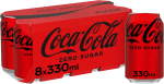 Coca-Cola Zero Sugar 8 x 330ml – £2.85 (S&S) | Amazon Deal