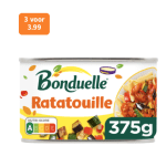 3 stuks Bonduelle Ratatouille a la provencale voor €3,99 bij de AH