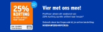 25% korting op je online aankoop bij Gamma