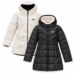 Reebok Puffer Mujer 2 en 1 Reversible-Chaquetón OLRB2126-Negro por 39.99€