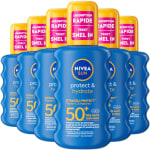 NIVEA Sun Protect & Hydrate zonnespray (6 x 200 ml) voor €29,95 bij Bol