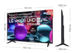 LG Smart TV Ultimate AI UA73 50 pulgadas 4K 2025 por 246,96€