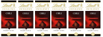 6 Tabletas de Chocolate EXCELLENCE Chili 100g - Lindt por 14.02€