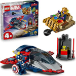 LEGO Marvel Capitán América vs. Thanos Juguete Superhéroes Vengadores por 19,99€