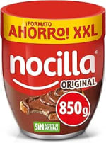 2 botes Nocilla, Original, Crema al Cacao y Leche con Avellanas 850g por 9,52€
