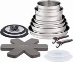 Jamie Oliver by Tefal 18 Piece Stainless Steel Pan Set Deal for £129.99