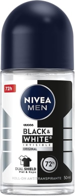 Desodorante NIVEA MEN Black & White 50ml por $25 | Oferta Amazon
