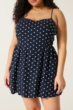 Vestido evasé Hollister por 11.9€