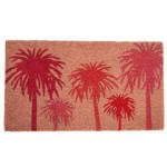 Felpudo original “palmeras” de coco con base antideslizante de PVC por 2.99€