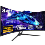 Gawfolk gebogen gamingmonitor 34 inch voor €159,99 bij Joybuy