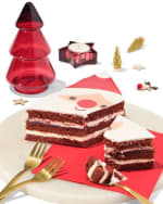 kerstmantaart red velvet 6 p. voor €7,99 bij de Hema