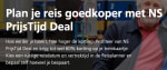 Minimaal 40% korting op je treinkaartje in de meivakantie