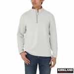 Kirkland Men’s Half Zip Sweater – £4.98 Costco Deal