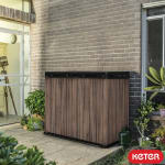 Keter Rosewood 1150L Horizontal Storage Shed Costco Deal