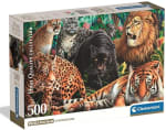 Puzzle Clementoni Felinos Salvajes de 500 Piezas por 5.99€