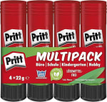 4 barras Pritt Adhesiva, pegamento infantil escolar 22 g por 3.80€