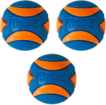ChuckIt! Ultra Squeaker Dog Toy Ball (3 Pack) for £7.69