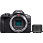 Canon EOS R100 Mirrorless Camera + RF-S 18-45mm F4.5-6.3 IS STM Lens - With Code