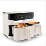 Double Easy Fry, 8L, friteuse à air, Ivoire à 89,99€
