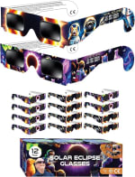 12 lunettes Eclipse Solaire Enfants 2026 Galaxium à 2,95€