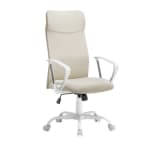Fauteuil de bureau inclinable Songmics en Beige Cappuccino à 79,99€