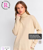 Sweater Mujer Barbados Cuello Alto Beige por $19.990