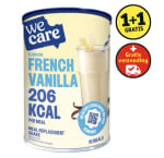 1+1 gratis op WeCare French Vanilla Meal Replacement Shake bij Kruidvat