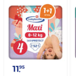 Trekpleister luiers (maat 3–5) 1+1 gratis bij Trekpleister