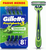 Rastrillo Gillette Prestobarba3 por $155 | Oferta Amazon