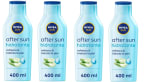4 x 400ml de NIVEA After Sun Hidratante Gel refrescante after sun por 18.97€