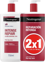 Neutrogena Fórmula Noruega Crema Corporal CICA 2 uds (1,5 L) por 9,90€ en Amazon