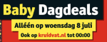 Baby dagdeals bij Kruidvat