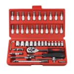Juego de herramientas para reparación de bicicletas (46 piezas) por 1,65€