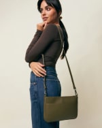 Bolso bandolera pequeña verde por 9€