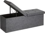 SONGMICS Puff almacenaje 38 x 110 x 38 cm por 29,99€ en Amazon