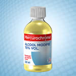 Alcool Modifié 70° Mercurochrome 200 ml à 12€