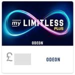 ODEON myLIMITLESS Plus Annual E-Voucher – £150