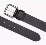 Levi's Cinturón Hebilla Cuadrada Piel Negro por 19,50€