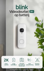 Videodeurbel 2K+ op batterij van Blink voor €29,99 bij Amazon