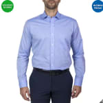 Camisa Regular Fit Blanco/Azul por $197 | Oferta Costco