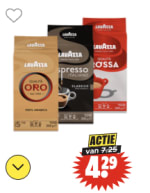 Lavazza filterkoffie voor €4,29 bij Dirk