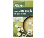 Crema de calabacín Knorr con queso de cabra por 1,52€