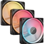 Corsair iCUE LINK LX120-R RGB Reverse Blade Black Triple-pack voor €59 bij Azerty