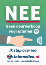 Gratis deursticker: Nee geen deurverkoop voor internet