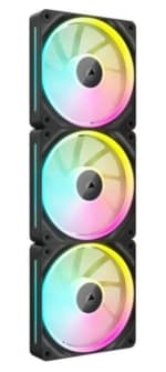 Corsair PWM iCUE LINK LX120 RGB Triple por 74.90€.