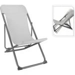 Opvouwbare Ligstoel Matte Donkergrijze Staal voor €6,84 bij Joybuy