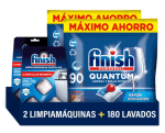 Finish Powerball Quantum 180 Pastillas + 6x Limpiamáquinas por 30.79€