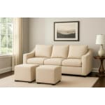 Sofa Dream 3c + 2p Beige por 149.990 en Líder Chile