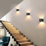 LEDMO aplique pared LED 12W 3000K pack 2 por 35.92€